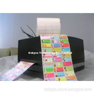 Personalized Cartoon Name Stickers Labels Tsc Label Printer (NSL-52)